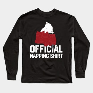 official napping shirt Long Sleeve T-Shirt